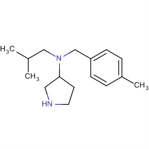 820984-23-4  3-Pyrrolidinamine, N-[(4-methylphenyl)methyl]-N-(2-methylpropyl)-
