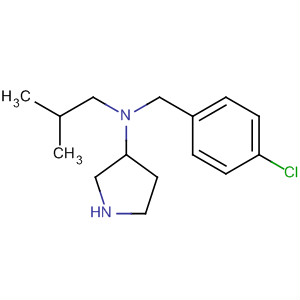 820984-25-6  3-Pyrrolidinamine, N-[(4-chlorophenyl)methyl]-N-(2-methylpropyl)-