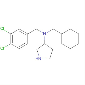 820984-39-2  3-Pyrrolidinamine, N-(cyclohexylmethyl)-N-[(3,4-dichlorophenyl)methyl]-