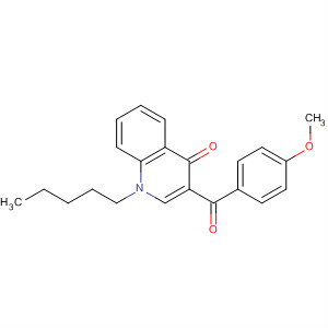 821004-14-2  4(1H)-Quinolinone, 3-(4-methoxybenzoyl)-1-pentyl-
