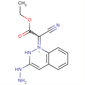 821009-88-5  Acetic acid, cyano(3-hydrazino-2(1H)-quinoxalinylidene)-, ethyl ester