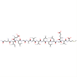 821017-14-5  L-Methionine,L-glutaminyl-L-a-aspartyl-L-isoleucyl-L-leucylglycyl-L-alanyl-L-valyl-L-threonyl-L-leucyl-L-leucyl-L-leucyl-L-a-glutamylglycyl-L-valyl-