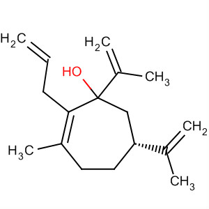 821777-94-0  2-Cyclohepten-1-ol, 3-methyl-1,6-bis(1-methylethenyl)-2-(2-propenyl)-,(6R)-