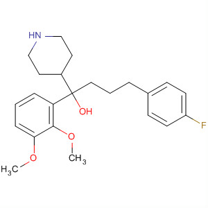 821783-54-4  4-Piperidinemethanol,a-(2,3-dimethoxyphenyl)-1-[3-(4-fluorophenyl)propyl]-