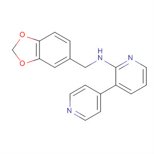 821784-19-4  [3,4'-Bipyridin]-5-amine, N-(1,3-benzodioxol-5-ylmethyl)-