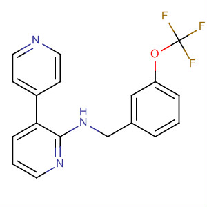 821784-76-3  [3,4'-Bipyridin]-5-amine, N-[[3-(trifluoromethoxy)phenyl]methyl]-