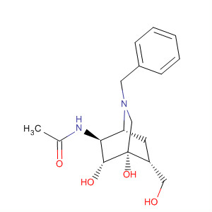 821785-61-9  Acetamide,N-[(1R,4S,5R,6S,8R)-4,5-dihydroxy-8-(hydroxymethyl)-2-(phenylmethyl)-2-azabicyclo[2.2.2]oct-6-yl]-