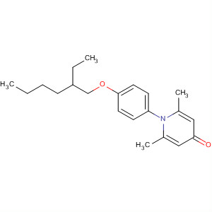 821789-68-8  4(1H)-Pyridinone, 1-[4-[(2-ethylhexyl)oxy]phenyl]-2,6-dimethyl-