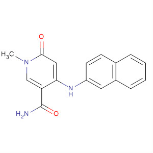 821790-38-9  3-Pyridinecarboxamide,1,6-dihydro-1-methyl-4-(2-naphthalenylamino)-6-oxo-