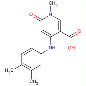 821790-58-3  3-Pyridinecarboxylic acid,4-[(3,4-dimethylphenyl)amino]-1,6-dihydro-1-methyl-6-oxo-
