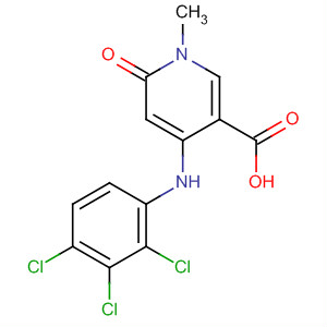 821790-60-7  3-Pyridinecarboxylic acid,1,6-dihydro-1-methyl-6-oxo-4-[(2,3,4-trichlorophenyl)amino]-