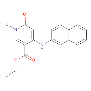 821791-52-0  3-Pyridinecarboxylic acid,1,6-dihydro-1-methyl-4-(2-naphthalenylamino)-6-oxo-, ethyl ester