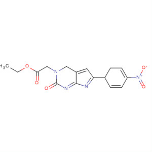 821797-49-3  3H-Pyrrolo[2,3-d]pyrimidine-3-acetic acid,1,2-dihydro-6-(4-nitrophenyl)-2-oxo-, ethyl ester