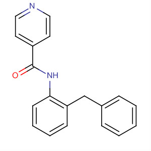 82211-32-3  4-Pyridinecarboxamide, N-[2-(phenylmethyl)phenyl]-