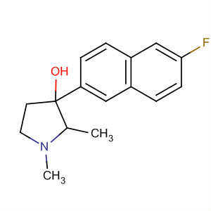 823178-82-1  3-Pyrrolidinol, 3-(6-fluoro-2-naphthalenyl)-1,2-dimethyl-