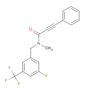 823188-97-2  2-Propynamide,N-[[3-fluoro-5-(trifluoromethyl)phenyl]methyl]-N-methyl-3-phenyl-