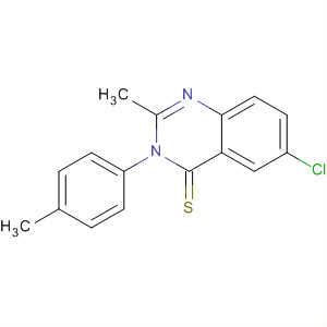 823195-66-0  4(3H)-Quinazolinethione, 6-chloro-2-methyl-3-(4-methylphenyl)-