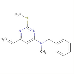 823220-76-4  4-Pyrimidinamine, 6-ethenyl-N-methyl-2-(methylthio)-N-(phenylmethyl)-