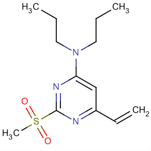823220-83-3  4-Pyrimidinamine, 6-ethenyl-2-(methylsulfonyl)-N,N-dipropyl-
