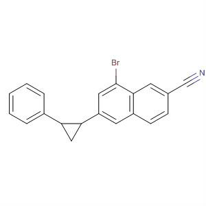 823236-35-7  2-Naphthalenecarbonitrile, 8-bromo-6-(2-phenylcyclopropyl)-