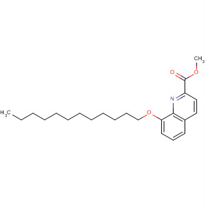 823780-74-1  2-Quinolinecarboxylic acid, 8-(dodecyloxy)-, methyl ester