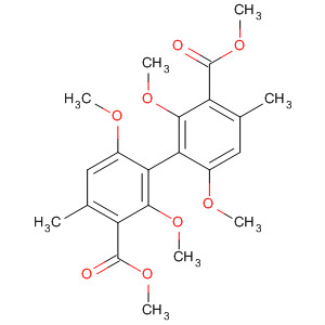 823789-52-2  [1,1'-Biphenyl]-3,3'-dicarboxylic acid,2,2',6,6'-tetramethoxy-4,4'-dimethyl-, dimethyl ester