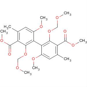 823789-53-3  [1,1'-Biphenyl]-3,3'-dicarboxylic acid,6,6'-dimethoxy-2,2'-bis(methoxymethoxy)-4,4'-dimethyl-, dimethyl ester