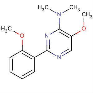 823795-99-9  4-Pyrimidinamine, 5-methoxy-2-(2-methoxyphenyl)-N,N-dimethyl-