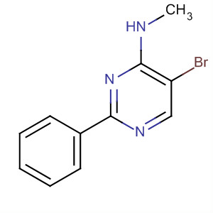 823796-09-4  4-Pyrimidinamine, 5-bromo-N-methyl-2-phenyl-