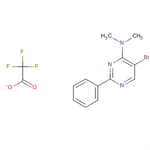 823796-45-8  4-Pyrimidinamine, 5-bromo-N,N-dimethyl-2-phenyl-,mono(trifluoroacetate)