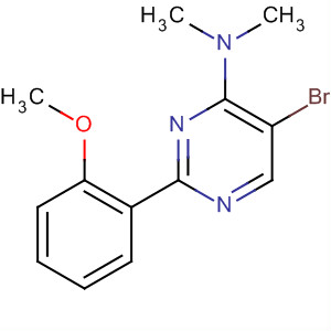 823796-54-9  4-Pyrimidinamine, 5-bromo-2-(2-methoxyphenyl)-N,N-dimethyl-