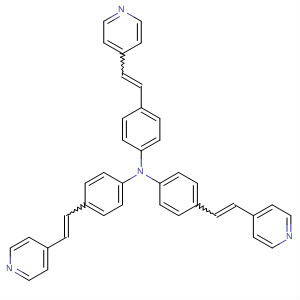 823817-69-2  Benzenamine,4-[2-(4-pyridinyl)ethenyl]-N,N-bis[4-[2-(4-pyridinyl)ethenyl]phenyl]-