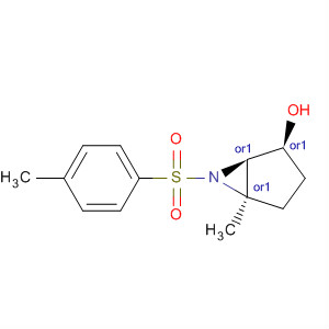 824402-89-3  6-Azabicyclo[3.1.0]hexan-2-ol, 5-methyl-6-[(4-methylphenyl)sulfonyl]-,(1R,2S,5R)-rel-