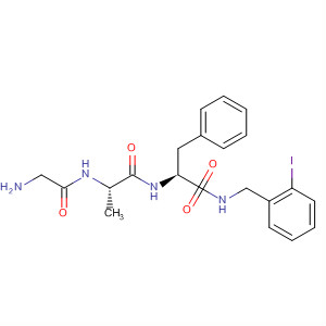 824405-69-8  L-Phenylalaninamide, glycyl-L-alanyl-N-[(2-iodophenyl)methyl]-