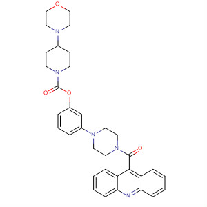 824409-86-1  1-Piperidinecarboxylic acid, 4-(4-morpholinyl)-,3-[4-(9-acridinylcarbonyl)-1-piperazinyl]phenyl ester