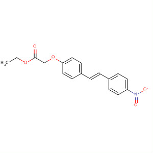 800382-31-4  Acetic acid, [4-[(1E)-2-(4-nitrophenyl)ethenyl]phenoxy]-, ethyl ester
