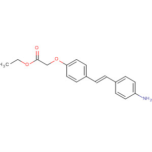 800382-35-8  Acetic acid, [4-[(1E)-2-(4-aminophenyl)ethenyl]phenoxy]-, ethyl ester