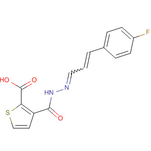 800402-83-9  2-Thiophenecarboxylic acid,(2E)-[3-(4-fluorophenyl)-2-propenylidene]hydrazide