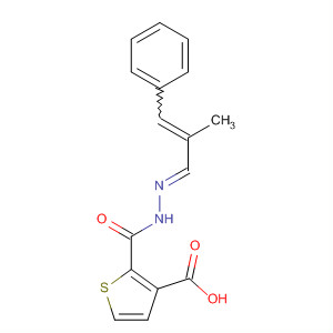800403-39-8  3-Thiophenecarboxylic acid,(2E)-(2-methyl-3-phenyl-2-propenylidene)hydrazide
