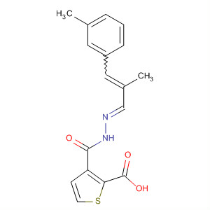 800404-24-4  2-Thiophenecarboxylic acid,(2E)-[2-methyl-3-(3-methylphenyl)-2-propenylidene]hydrazide