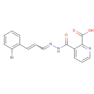 800404-63-1  2-Pyridinecarboxylic acid,(2E)-[3-(2-bromophenyl)-2-propenylidene]hydrazide