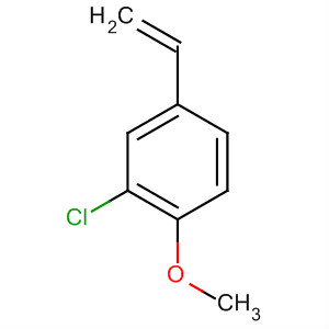 80122-42-5  Benzene, 2-chloro-4-ethenyl-1-methoxy-