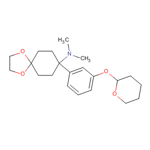 80165-54-4  1,4-Dioxaspiro[4.5]decan-8-amine,N,N-dimethyl-8-[3-[(tetrahydro-2H-pyran-2-yl)oxy]phenyl]-