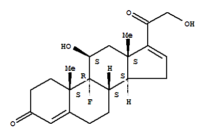 802-71-1  Pregna-4,16-diene-3,20-dione,9-fluoro-11,21-dihydroxy-, (11b)- (9CI)