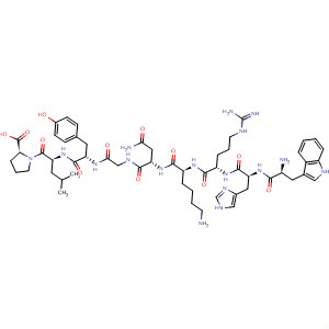 802909-98-4  L-Proline,L-tryptophyl-L-histidyl-L-arginyl-L-lysyl-L-asparaginylglycyl-L-tyrosyl-L-leucyl-