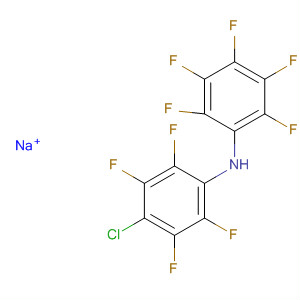 80588-41-6  Benzenamine, 4-chloro-2,3,5,6-tetrafluoro-N-(pentafluorophenyl)-,sodium salt