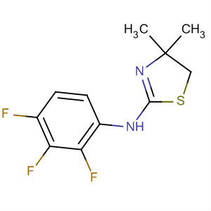 805995-10-2  2-Thiazolamine, 4,5-dihydro-4,4-dimethyl-N-(2,3,4-trifluorophenyl)-