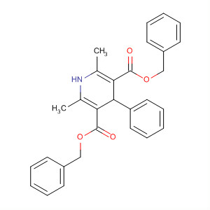 80611-86-5  3,5-Pyridinedicarboxylic acid, 1,4-dihydro-2,6-dimethyl-4-phenyl-,bis(phenylmethyl) ester