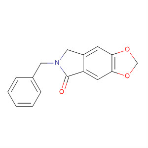 807342-93-4  5H-1,3-Dioxolo[4,5-f]isoindol-5-one, 6,7-dihydro-6-(phenylmethyl)-