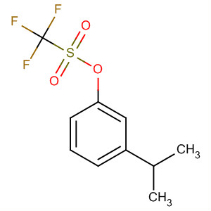 80841-09-4  Methanesulfonic acid, trifluoro-, 3-(1-methylethyl)phenyl ester